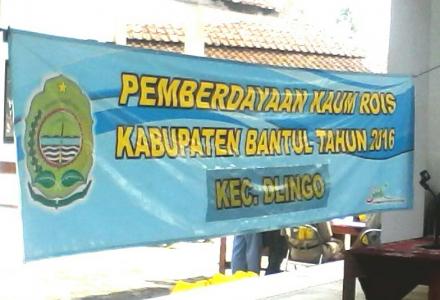 PEMBERDAYAAN KAUM ROIS KABUPATEN BANTUL TAHUN 2016 DI KECAMATAN DLINGO